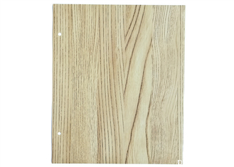 Özelleştirilmiş Ahşap Tahıl Rengi PVC Mobilya Folyosu 1260mm Genişlik