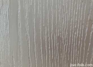 İç Ev Dekorasyonu İçin İnci Rengi 1260mm 1400mm Kabartmalı PVC Film