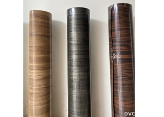 Vakum Membran Presi İçin Leke Direnci PVC Dekoratif Kapı Folyosu