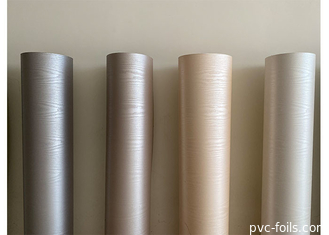 ROHS Yapışmaz Kabartmalı PVC Mobilya Folyo Neme Dayanıklı