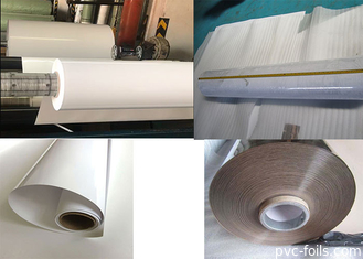 Mobilya ve dolap kapısı için yüksek parlaklıklı katı renkli PVC dekoratif film
