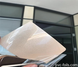 Mobilya Kapı Dekorasyonu İçin 1400mm Parlak PVC Film Anti Scratch