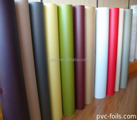 Mobilya Dolabı Duvar Tavan Kapı Düz ​​Yüzey Mat Yarı Parlak için 50m Kendinden Yapışkanlı PVC Film