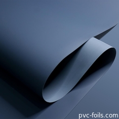 Koyu Mavi PVC Dekoratif Film 0.20mm Kalınlığı Su geçirmez Serbest Parmak izi