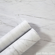 Plastik pencere kapağı için yüksek parlak mermer PVC laminasyon filmi