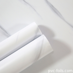 Laminasyon ve sarma için özel mermer tasarımlı PVC mobilya folyo rulo