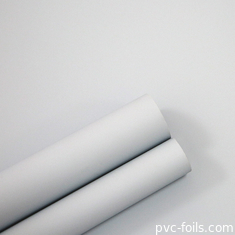 Satin Beyaz PVC Dekoratif Film Mutfak Dolabı Kapıları için Süper Mat