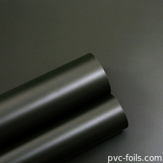 İç mobilya laminasyonu için Metal Renkli PVC Dekoratif Film