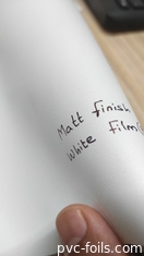 Mat Finish PVC Dekoratif Filmi 1.2 mm Akrilik Yapraklar için, 0.15 mm Kalınlığı