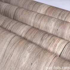 Süper Mat Ahşap Taneler PVC Mobilya Laminasyon Filmi - Kolay Temizlenir ve Bakım Yapılır