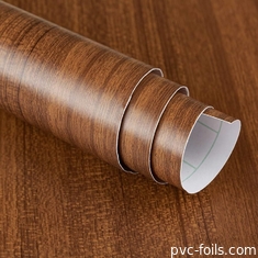 Düzenlenebilir Rulo Uzunluğu Çikolata Şekilli PVC Dekoratif Folyo Asit Direnci 30m-50m
