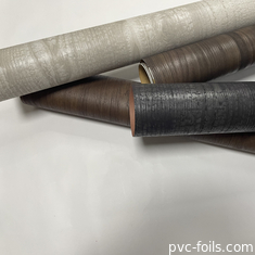 0.14mm Dayanıklı PVC Ahşap Teksturlu Rezil Film Su geçirmez Dekoratif Laminasyon Tablosu Mobilya Ev Dekoru