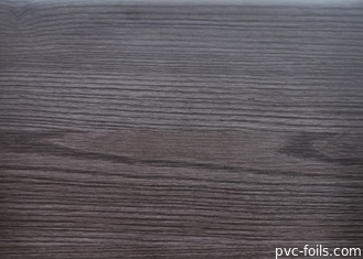 Kabine kapıları için cevizli ahşap renkleri için baskılı PVC dekoratif film