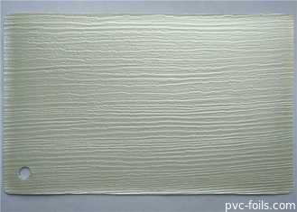 Banyo Kapısı İçin Beyaz Boyalı Meşe Ağır Kabartmalı PVC Dekoratif Folyo