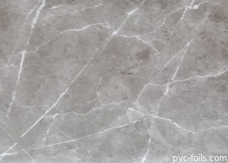 Mobilya Mermer Tasarımını Kaplamak İçin 0.10mm PVC Dekoratif Folyo