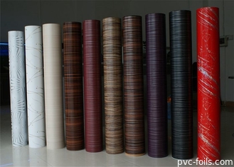 Yüksek Parlaklıklı Pvc Mobilya Folyoları Dolabı Kapı Folyoları 0.12-0.25mm