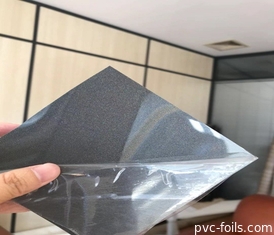 Dolaplar İçin Pvc Dekoratif Folyo Kapı Kaplaması Düz ​​Renk 300m Rulo