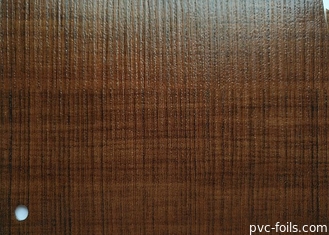 800mm Genişlik PVC Dekoratif Folyo Kumaş Doku Ahşap Renk