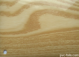Duvar Tavan Paneli Dekorasyonu İçin Özel Ahşap Renkli PVC İç Film 0.20mm