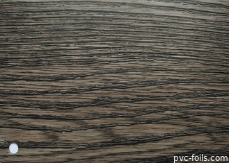 Kapı Çerçevesi Sarma Profili İçin Yanmaz Koyu Ahşap PVC Dekoratif Film