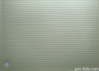 Beyaz Renk Kabartmalı PVC Dekoratif Film Üç Boyutlu Efekt Sıcak Laminasyon