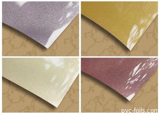 Kabin Kapağı Parlak Katı İçin 0.6mm Metalize Pvc Film