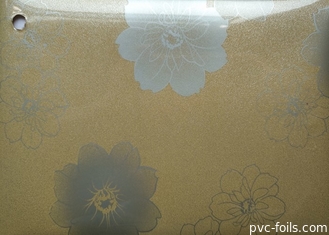 Çiçek Baskılı Kendinden Yapışkanlı Pvc Film 0.15mm 0.2mm Mutfak Dolabı