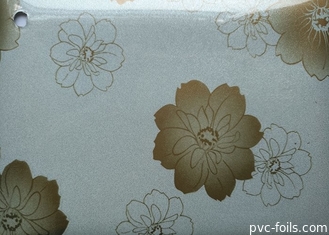 Dolap Kapısı İçin Parlak Çiçek Baskılı Kendinden Yapışkanlı Pvc Film Tedarikçileri