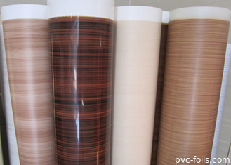 Ahşap Rezil Pvc Mobilya Folyoları Parçacık Tablosu Dekorasyonu için 0.15-0.30mm