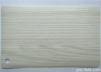 Ahşap Tahıl Pvc 3d Membran Folyo Film Laminasyon Beyaz