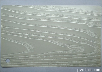 Dolap Kapıları İçin RIGID Pvc Membran Filmi İnci Renkli Derin Kabartmalı