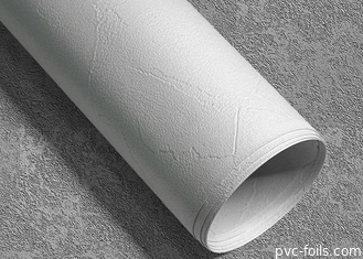 MDF Kapakları için Katı Renkli Rezil PVC Dekoratif Folyo Rulo