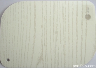 Mobilya için Beyaz Ahşap Tahıl Laminat Levhalar Pvc Folyo