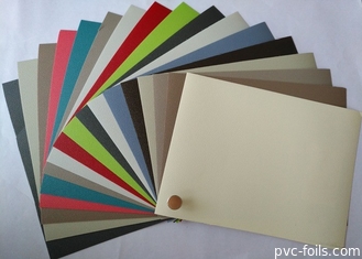 Kapılar için Vakum Pres Pvc Membran Folyo Mdf Panel Buzlanma Düz Renk