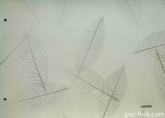 PVC Panel Laminasyon için Parlak Modern Tasarım PVC Mobilya Dekoratif Film