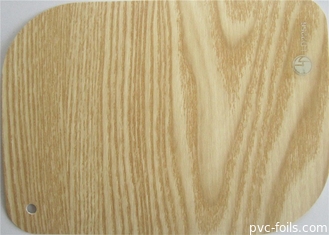 Duvar Su Yalıtımı WPC Paneli İçin Sarı Ahşap Kaplama Pvc Vinil