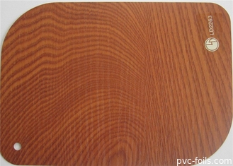 Gardırop Dekorasyonu İçin Mat 3D Ahşap Etkisi PVC Membran Folyo