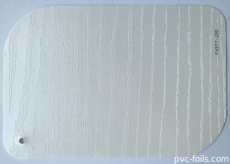 Mobilya Yüzeyi İçin Beyaz Boyalı Meşe Kabartma PVC Dekoratif Folyo