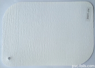 MDF Dolap Kapıları İçin Mobilya PVC Membran Folyo Katı Beyaz