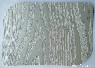 0.25mm Kabartmalı Kapılar İçin Ahşap Tahıl Pvc Membran Folyo