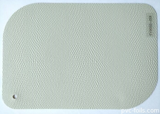 Mobilya Cepheleri İçin Beyaz Renk Kabartmalı PVC Dekoratif Folyo