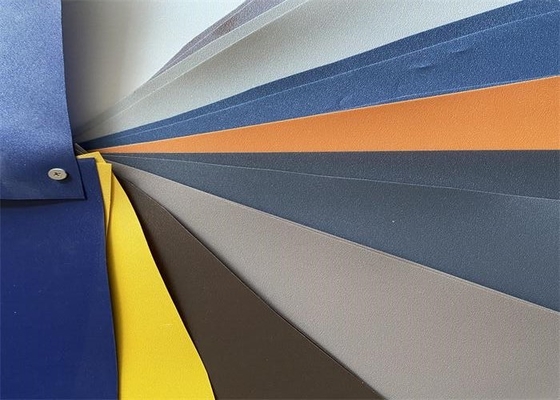 0.10mm Kalınlık PVC Dekoratif Film Mutfak Membran Kapıları İçin Düz Renk