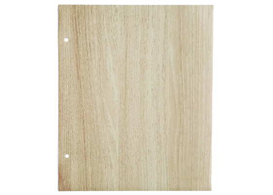 Hafif Kayın PVC Kendinden Yapışkanlı Film Kapı Sticker 110mm Genişlik