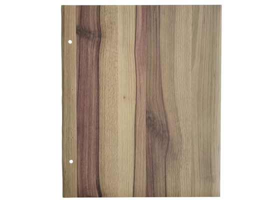Parçacık Menbrane Laminasyon için Mat Yüzey Ahşap Etkisi PVC Dekoratif Folyo