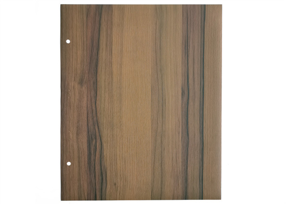 Mobilya Vinil Laminasyon için Teakwood Renkli PVC Dekoratif Folyo