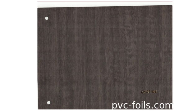 Kapı Profili Sarma İçin Özelleştirilmiş Koyu Ahşap PVC Dekoratif Film