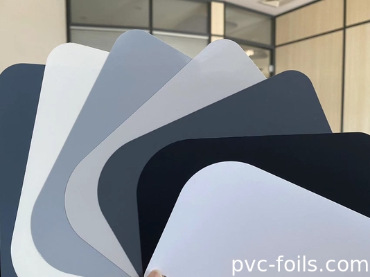 İç Dekorasyon için Yumuşak Dokunuş Düz Renk Beyaz PVC Dekoratif Film 1400mm Genişlik