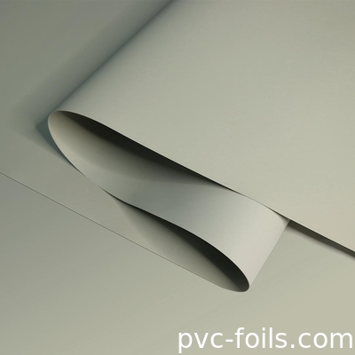 Ultra Mat PVC Dekoratif Film Özel Katı Renkli Parmak izi Direnci