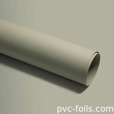 Ultra Mat PVC Dekoratif Film Özel Katı Renkli Parmak izi Direnci