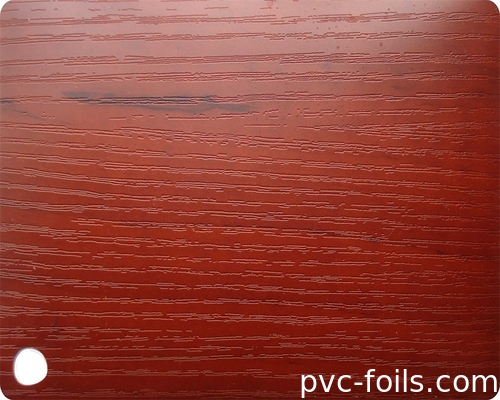 Altın meşe PVC Laminasyon Filmi Plastik Pencere Sill Panel Yüzey Dekorasyonu için